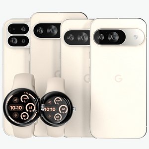 Google Pixel Collection 2024 3D model