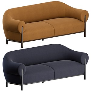 Fender 3 Seater Sofa by Truedesign 3D model