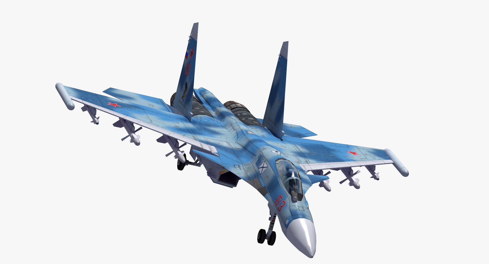 su-33 flanker d fighter aircraft 3D model https://p.turbosquid.com/ts-thumb/JP/igKysT/54Wn42NB/su33_flanker_white_0080/jpg/1509091408/1920x1080/fit_q87/0c051322fbcd6c02aef50f9ebe93f265e3acaa0b/su33_flanker_white_0080.jpg