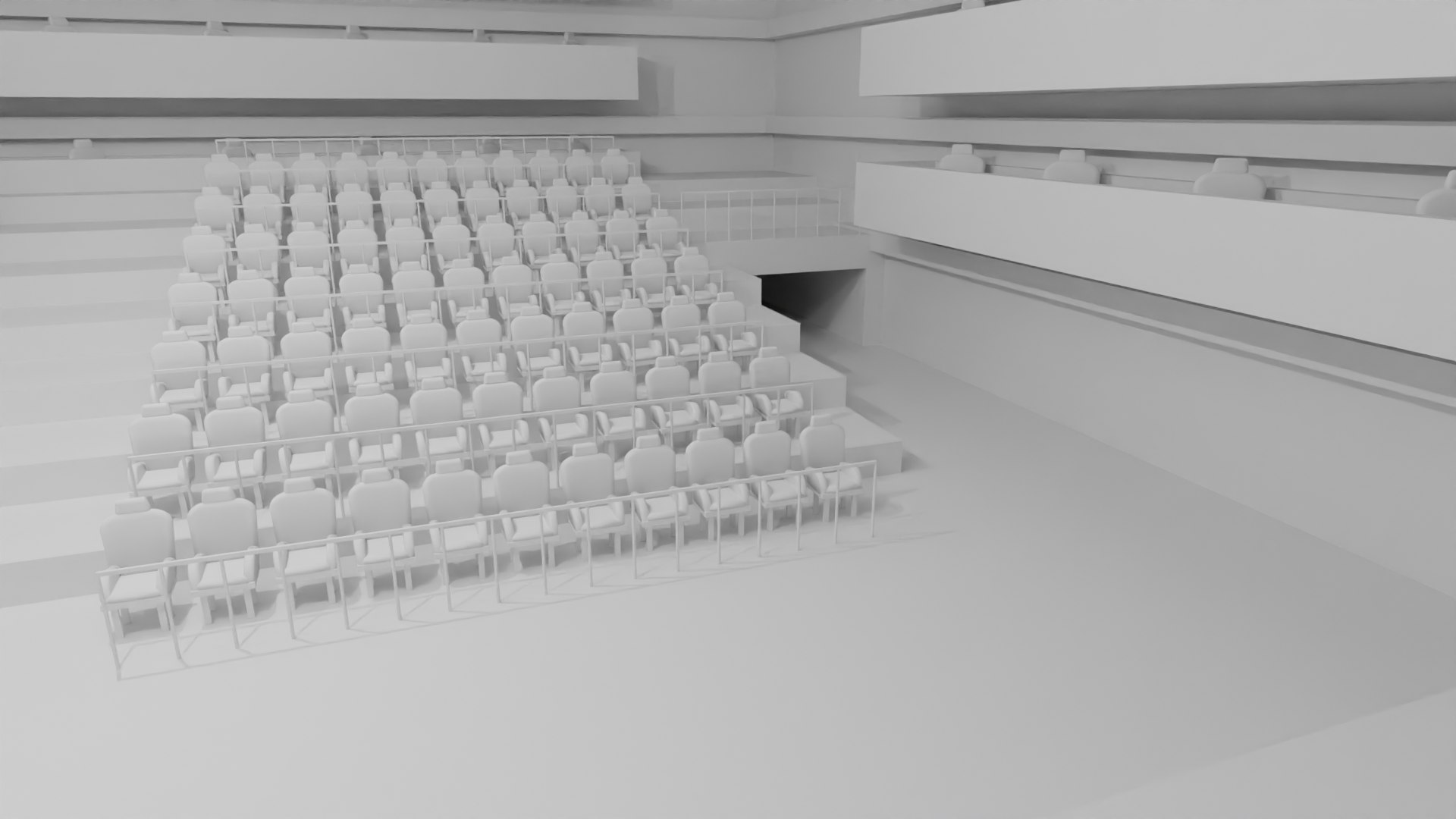 3D Model Theater Hall Interior - TurboSquid 2159625