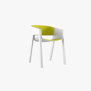 3d model ton merano chair