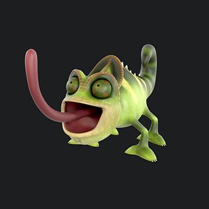 Cartoon Chameleon