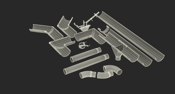 Dachrinne 3D-Modell - TurboSquid 1278354