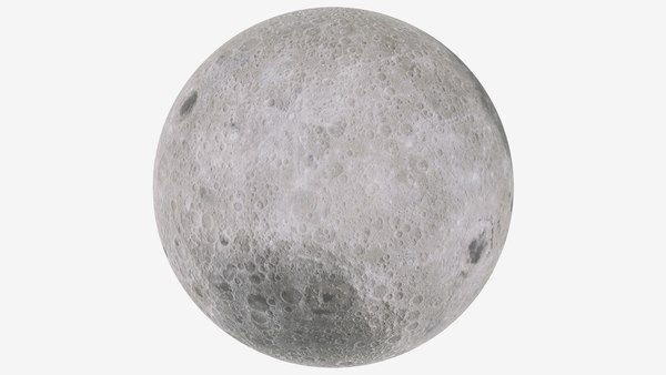 3D hd planet moon model - TurboSquid 1708553