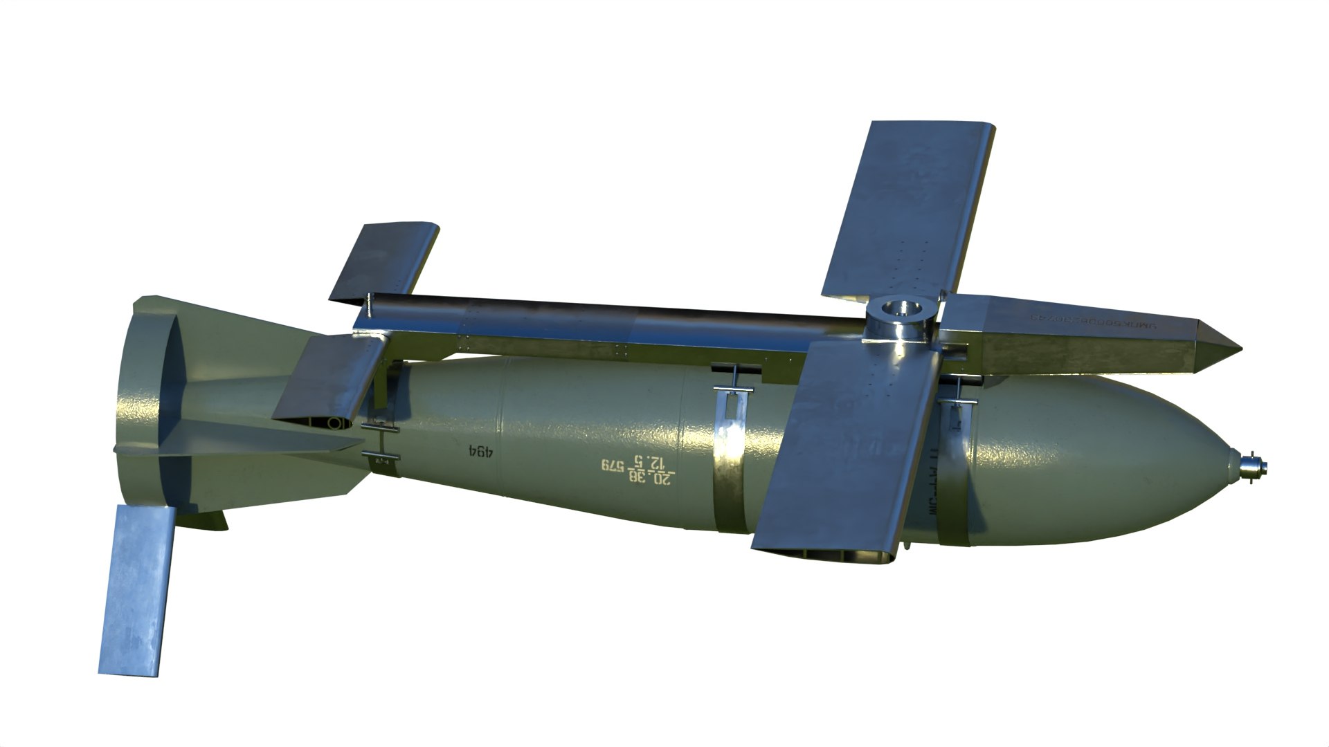 3D UMPK FAB-500 Guided Bomb - TurboSquid 2187246