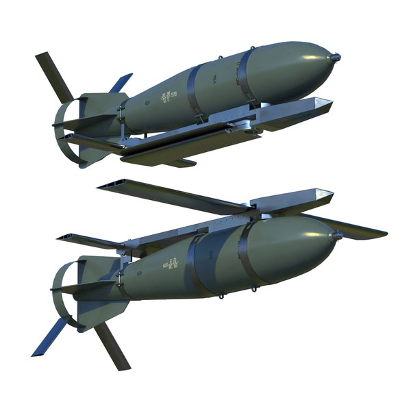 3D модель УМПК ФАБ-500 управляемая бомба - TurboSquid 2187246