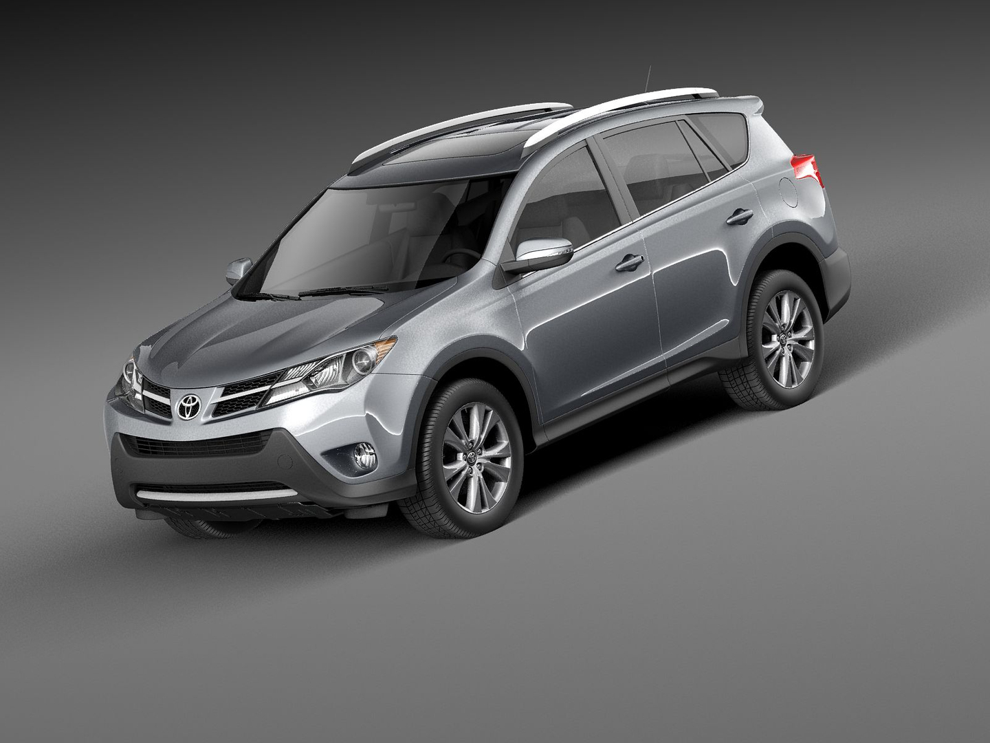 toyota rav rav4 suv 3d model
