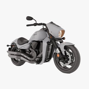 Cruiser motorcycle  3D model