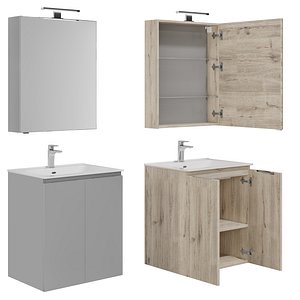 Alvita New 60 2 doors 3D model