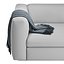 Plaid Throw for sofa armrest