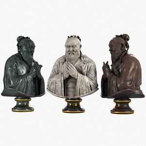 Confucius Bust