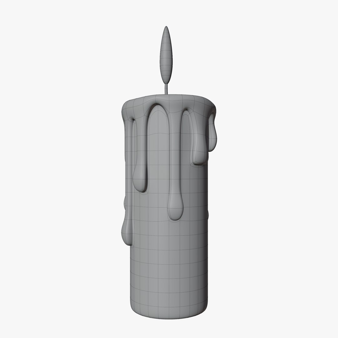 Candle Model - TurboSquid 2283077