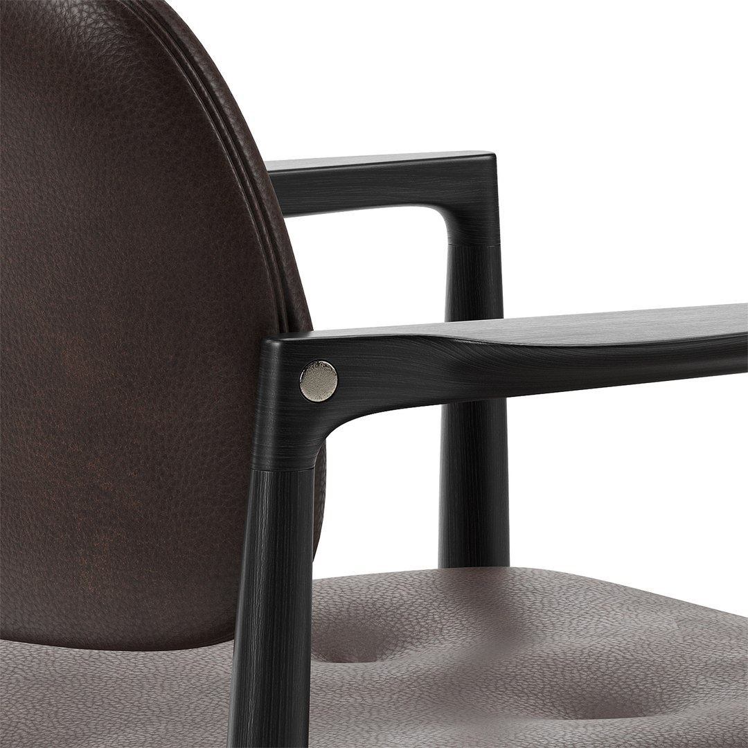 Yoko Dining Chair Minotti 3D Model TurboSquid 2010113