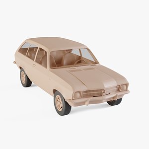 3D 1970 Opel Ascona Voyage