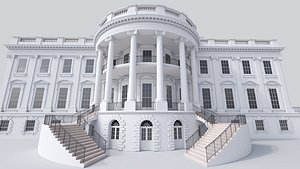 3D The White House model