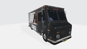3D model Food truck