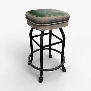 Vintage Bar Stool Game Ready