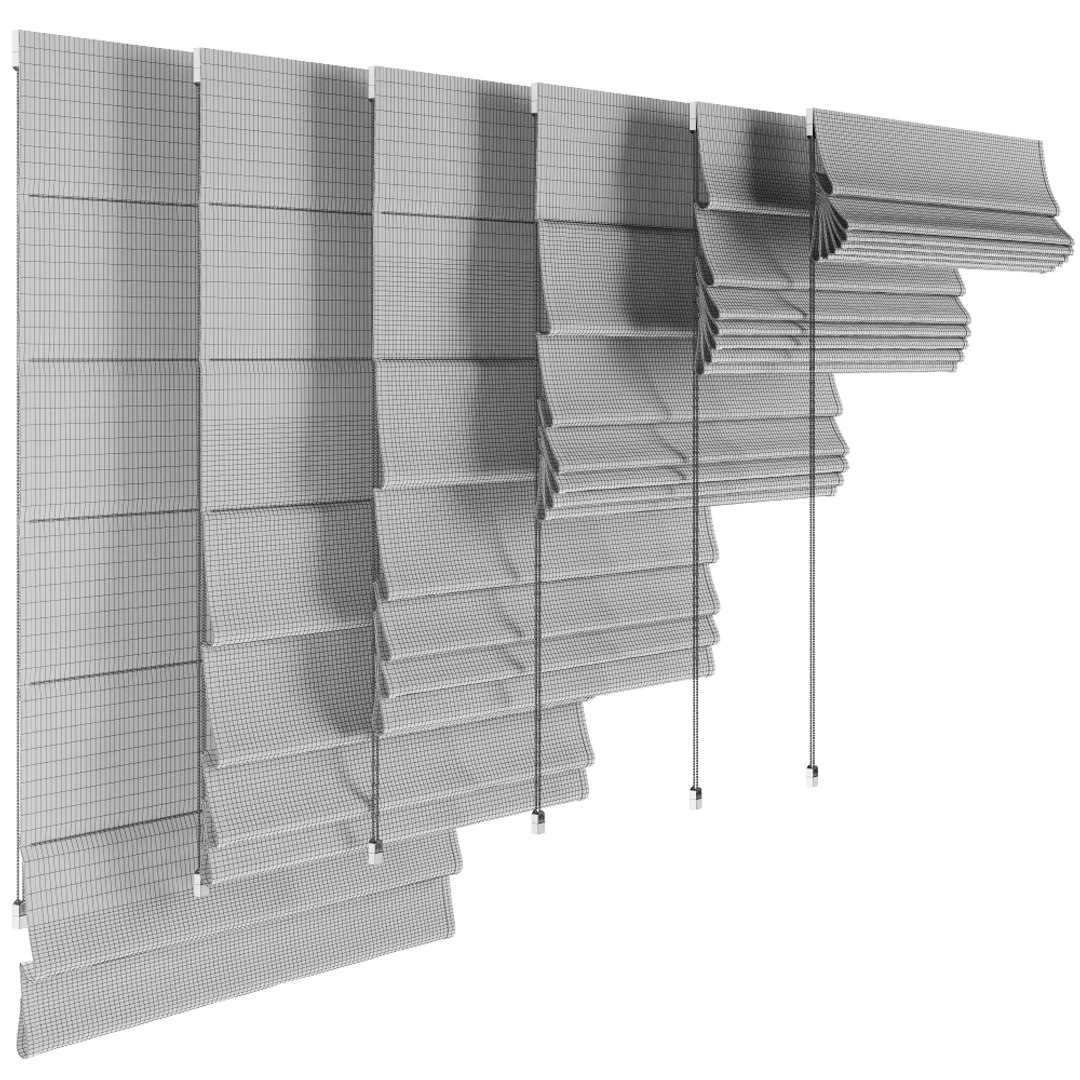 3D Model Roman Shades 37 - TurboSquid 1759824