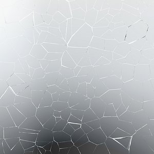Broken Glass Window