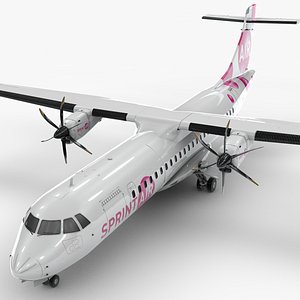 3D model ATR 72 SPRINT AIR L2023