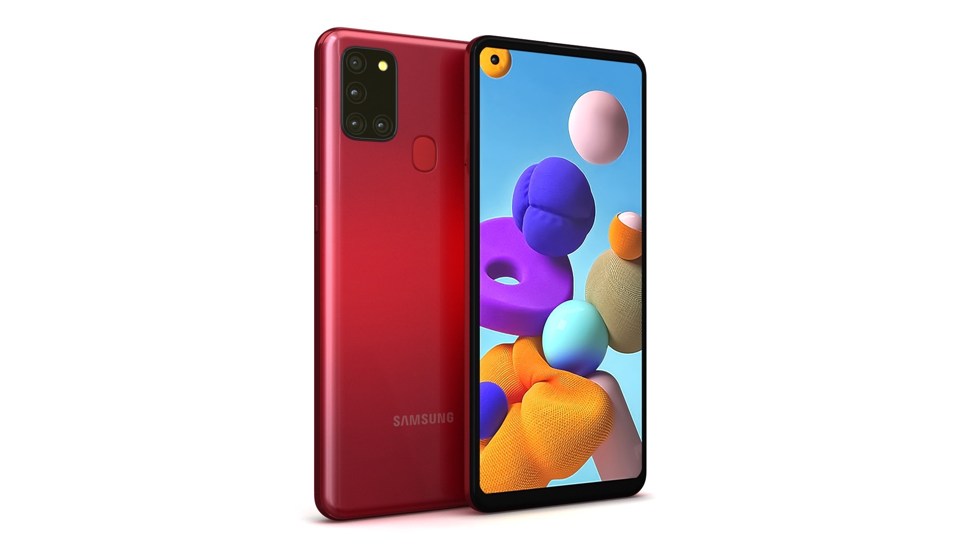 samsung a21s red