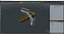 Minecraft Pixelated Stone Pickaxe Asset