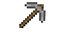 Minecraft Pixelated Stone Pickaxe Asset