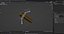 Minecraft Pixelated Stone Pickaxe Asset