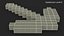 Minecraft Pixelated Stone Pickaxe Asset