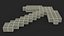 Minecraft Pixelated Stone Pickaxe Asset