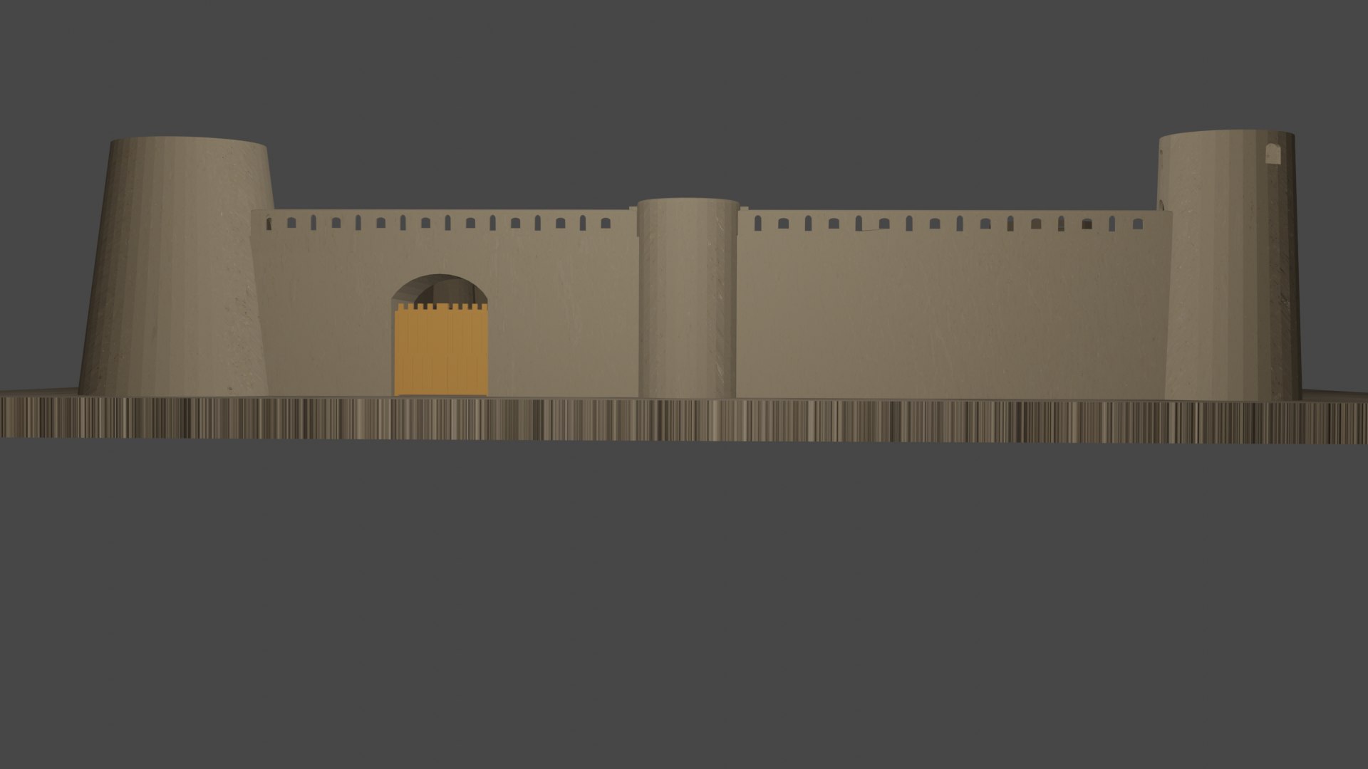 Castle Model - TurboSquid 2064147