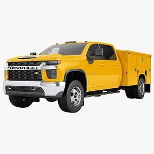 Chevrolet Silverado 3500 HD 2021 Enclosed Utility 02