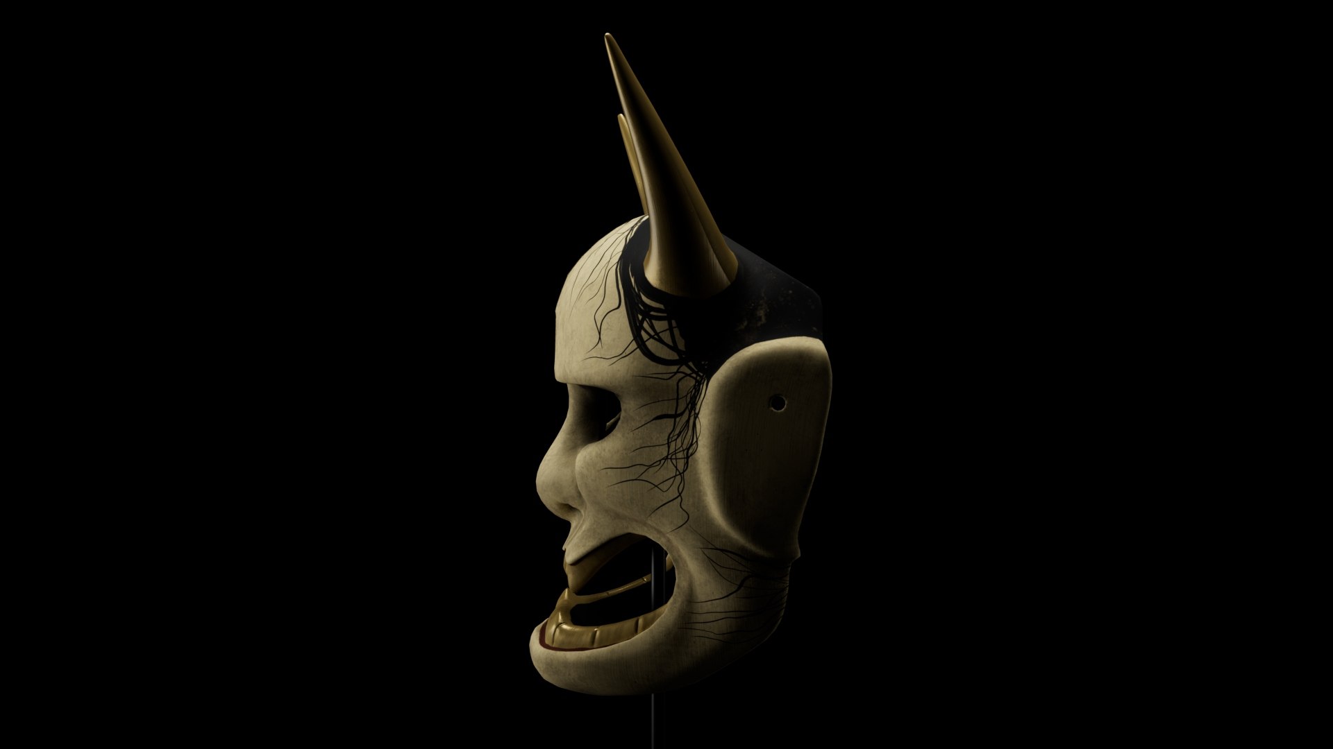 3D Hannya Demon Mask - TurboSquid 2175112