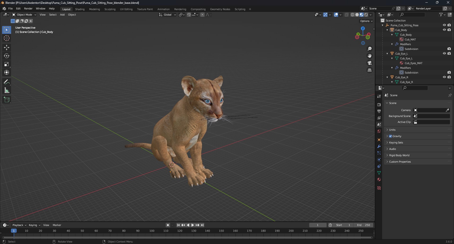 Puma Cub Sitting Pose 3D model https://p.turbosquid.com/ts-thumb/JQ/jat2hw/gH/puma_cub_sitting_pose_1001/jpg/1737166654/1920x1080/fit_q87/aaf3c50b85855d3330805740dc6ea7c95828c87d/puma_cub_sitting_pose_1001.jpg