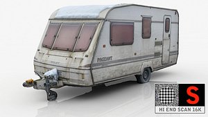 3d caravan van