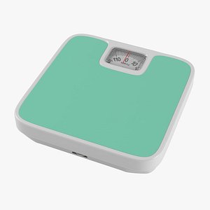 Bathroom weight scale 3D model