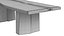 Sculpted Massive Dining Table V9