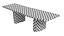 Sculpted Massive Dining Table V9