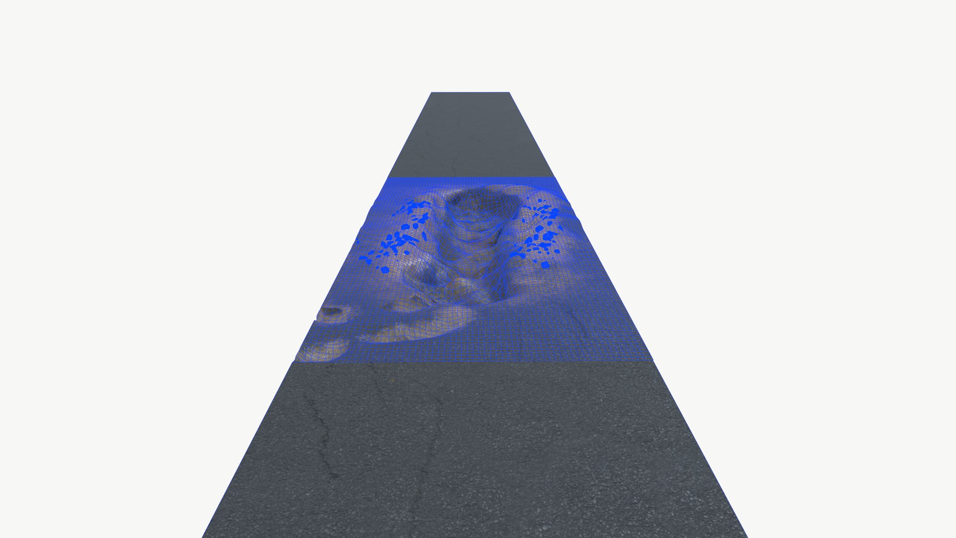 Construction Road 3D Model - TurboSquid 2387457