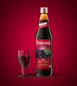 juice bottle glass 3d model