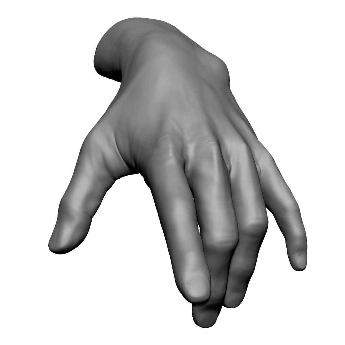modelo 3d Mano - TurboSquid 750811