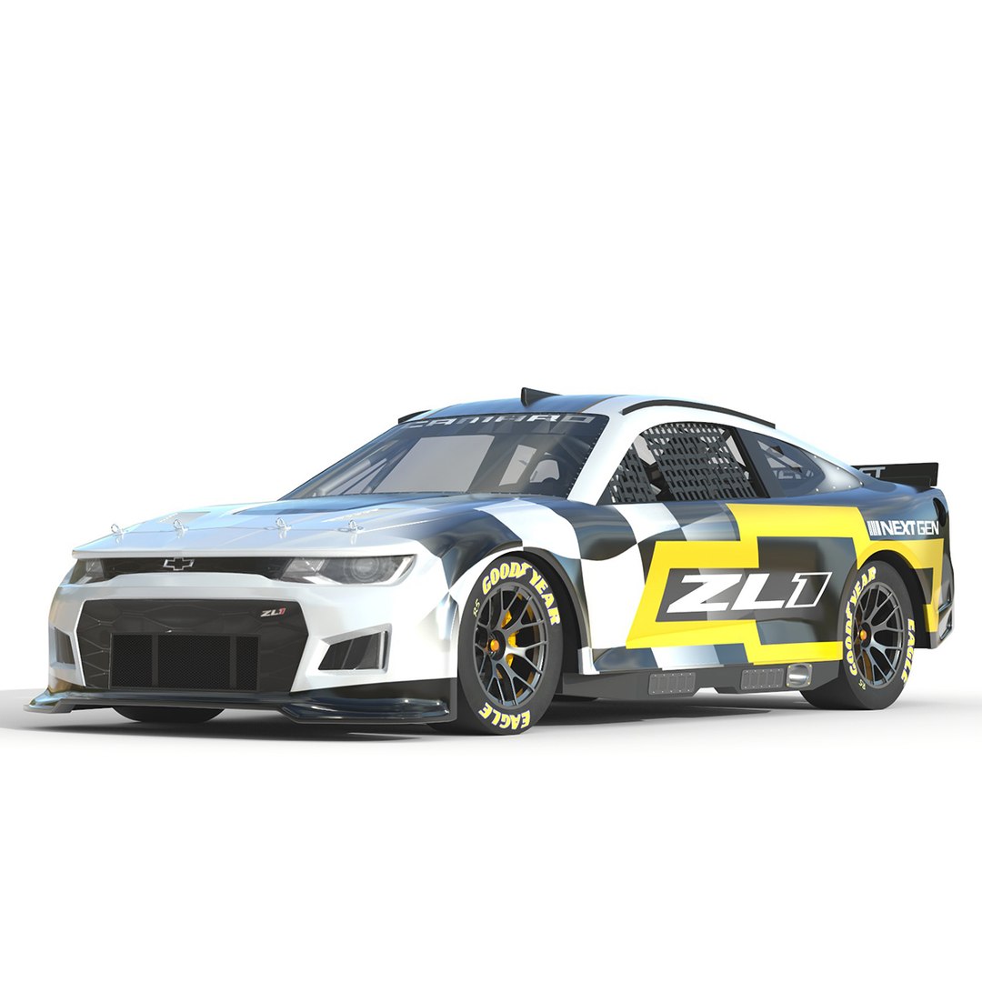 Chevrolet Camaro Zl1 Nascar Nextgen 2022 3d Model - Turbosquid 2141707