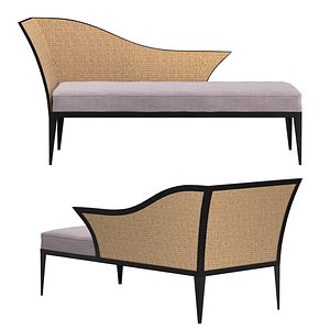 MODERN BAMBOO DAYBED 3D