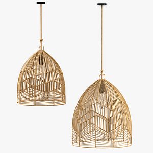3D Bazar Bizar Bala Pendant Natural L model