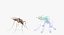 Rigged Flying Insects Collection 3