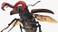 Rigged Flying Insects Collection 3