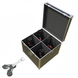 Air Jack Scates Case 3D model