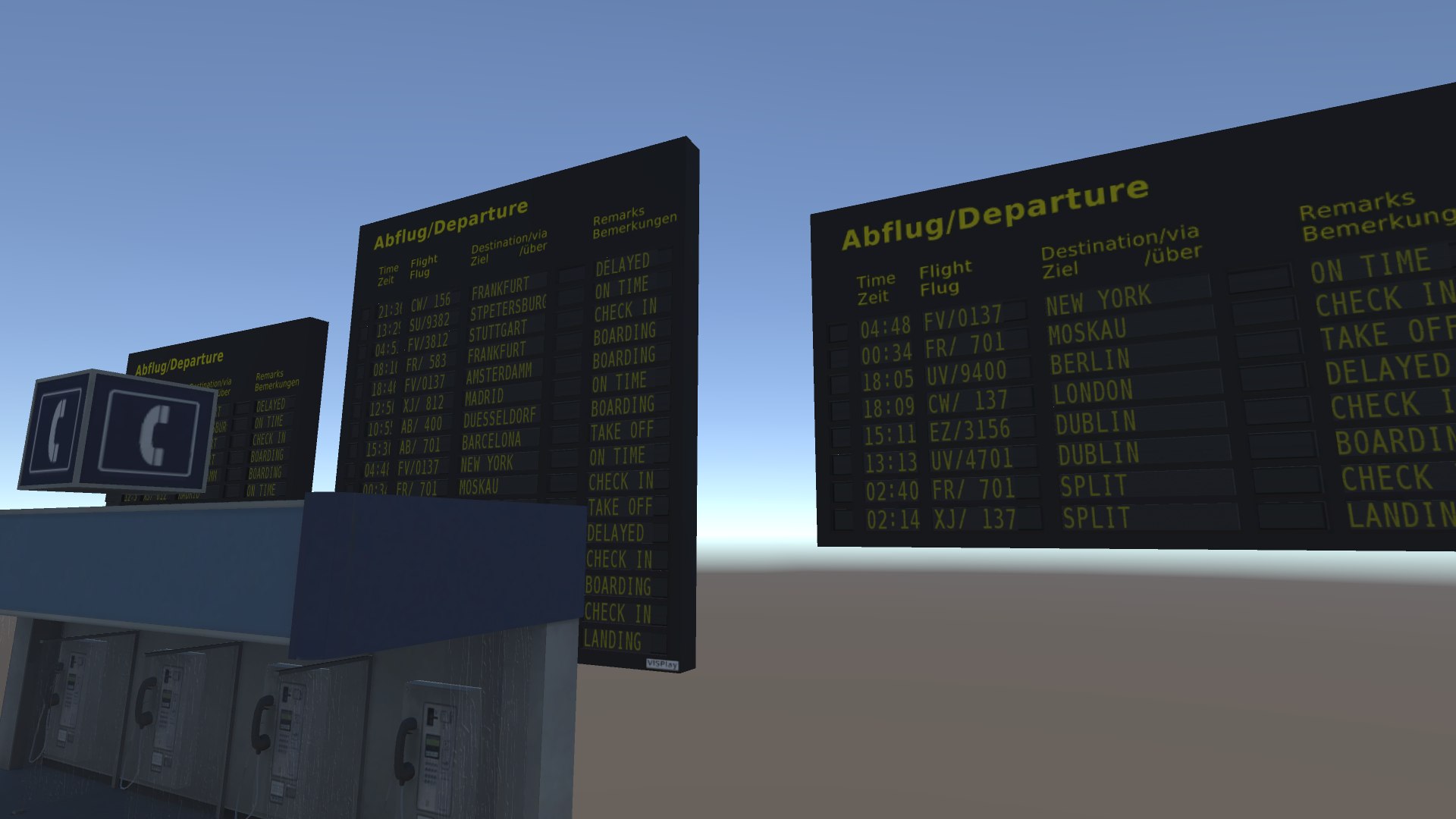 3D Airport Terminal Props model TurboSquid 1980374