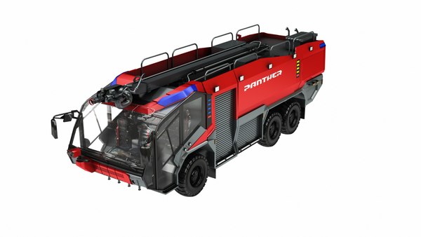 1/87 HO ローゼンバウアー パンサー 6×6 空港用化学消防車