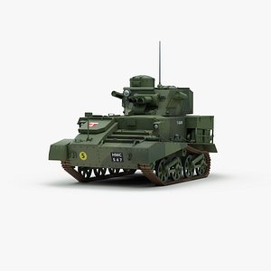 british vickers mk6 light tank 3d 3ds